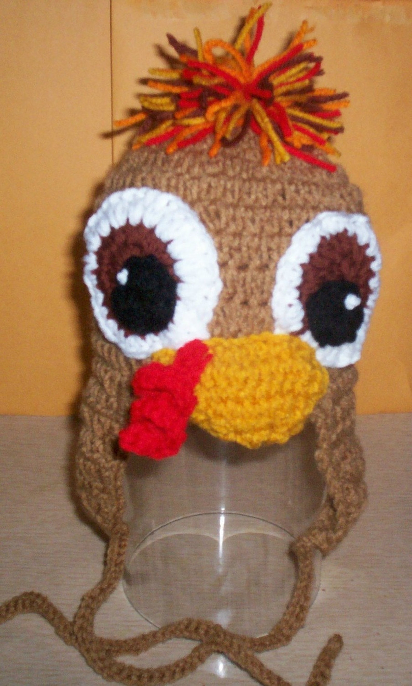 JOYIN 2 PCS Thanksgiving Pom Beanie Hats, Turkey