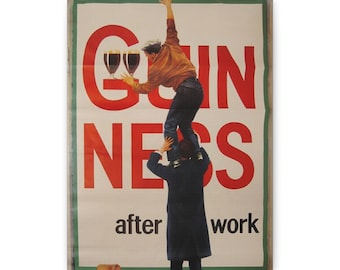 NU BEPERKTE VERKOOP Bestseller !! |Vintage Guinness Irish Wall Art-canvas |   Traditionele Ierse pubposter