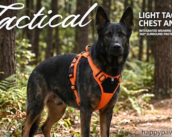 Reflektierendes No-Pull Hundegeschirr | Verstellbare Nylon Brust Haustier Gehkontrolle
