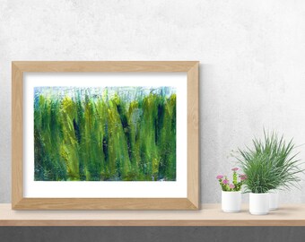 Abstract Meadow - Tirage photographique 8 x 10