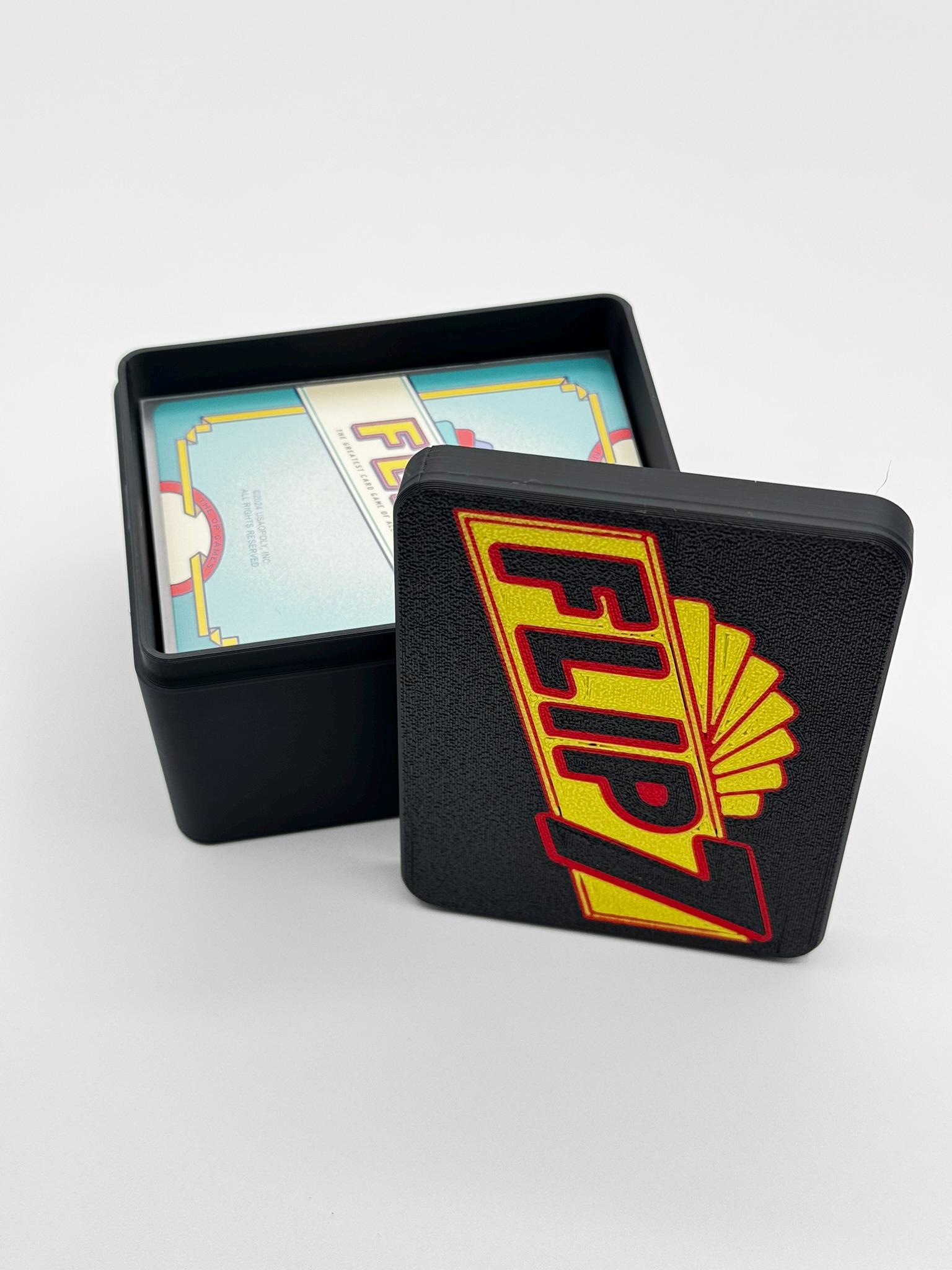 Flip 7 Card Holder Case - Second Edition "small Box" for Sleeved Cards -  Etsy