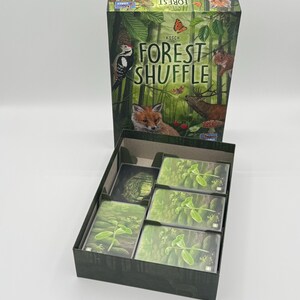 Forest Shuffle Board Game Insert: Deluxe Card Holder, Fits All Expansions, Fits Sleeved Cards Bild 6