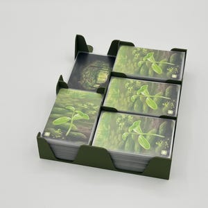 Forest Shuffle Board Game Insert: Deluxe Card Holder, Fits All Expansions, Fits Sleeved Cards Included