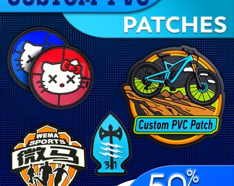 Custom PVC Patches: Personalized Logo, Tactical Morale Patch, Waterproof