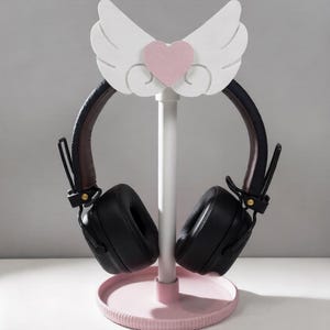 Modulaire hoofdtelefoonstandaard Angel Heart – modulair ontwerp