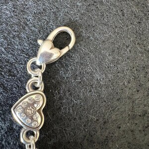 Brighton ABC Collection Heart Slide Starter Bracelet Silver Plated Style #J35532 image 8