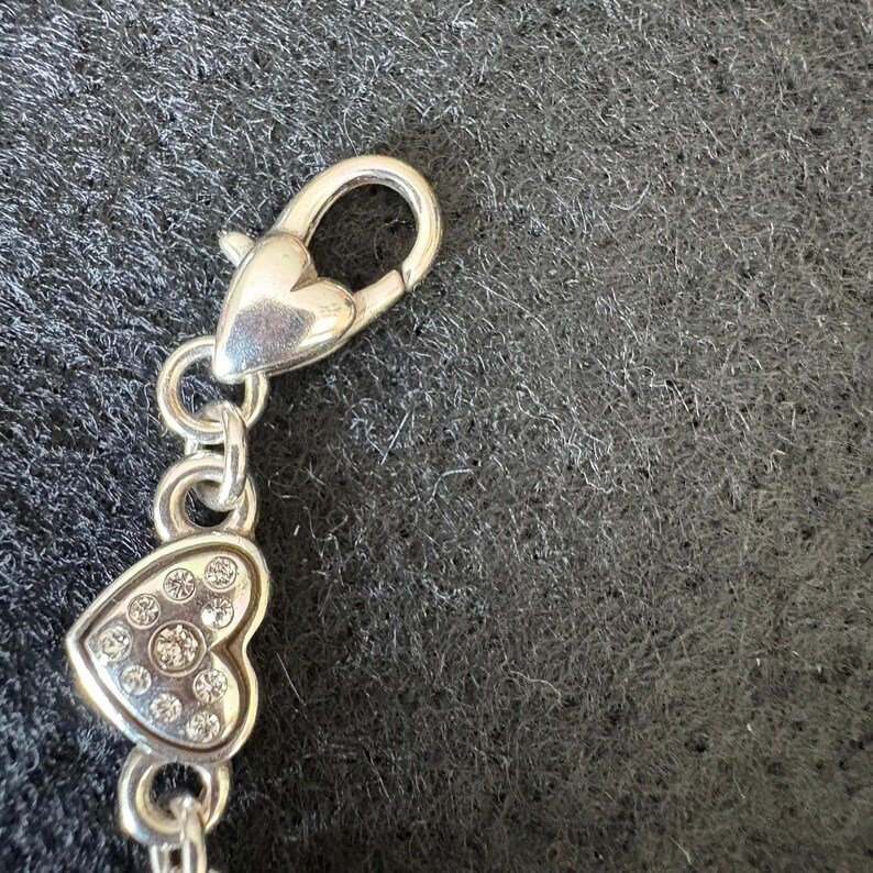 Brighton ABC Collection Heart Slide Starter Bracelet Silver Plated Style #J35532 image 8