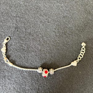 Brighton ABC Collection Heart Slide Starter Bracelet Silver Plated Style #J35532 image 6