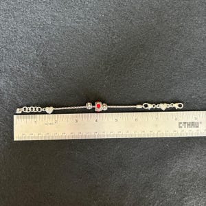 Brighton ABC Collection Heart Slide Starter Bracelet Silver Plated Style #J35532 image 12