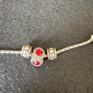 Brighton ABC Collection Heart Slide Starter Bracelet Silver Plated Style #J35532 image 9