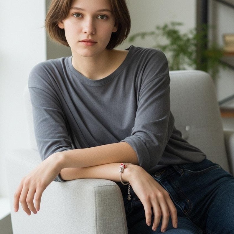 Brighton ABC Collection Heart Slide Starter Bracelet Silver Plated Style #J35532 image 1