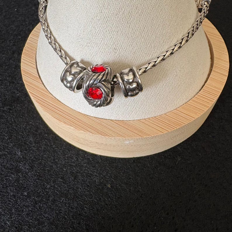 Brighton ABC Collection Heart Slide Starter Bracelet Silver Plated Style #J35532 image 3