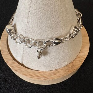 Brighton ABC Collection Heart Slide Starter Bracelet Silver Plated Style #J35532 image 4