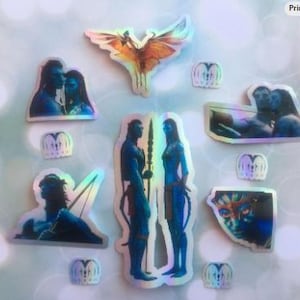 AVATAR the MOVIE-stickers (bundel van 11 sets) van James Cameron met Taruk Makto!