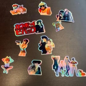 Pack d'autocollants Cowboy Bebop (10 autocollants !)