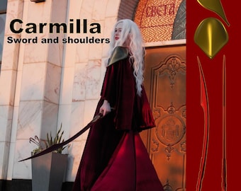 Carmilla Sword Cosplay STL from Netflix Castlevania Anime Series