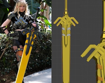 Marvel Rivals Magic Soul Sword – 3D Print File (STL)