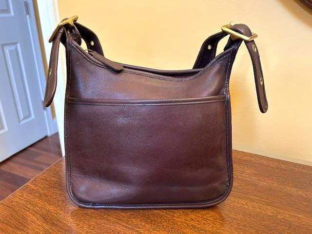 Coach VINTAGE Chocolate Brown Legacy Shoulder Bag-excellent