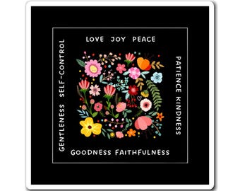 Fruit of the Spirit Floral Design Magnet