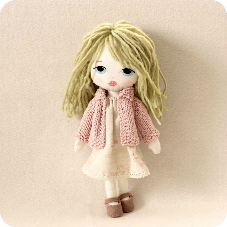 Instant Download PDF Cardigan Pattern for Gingermelon Little Ladies image 4