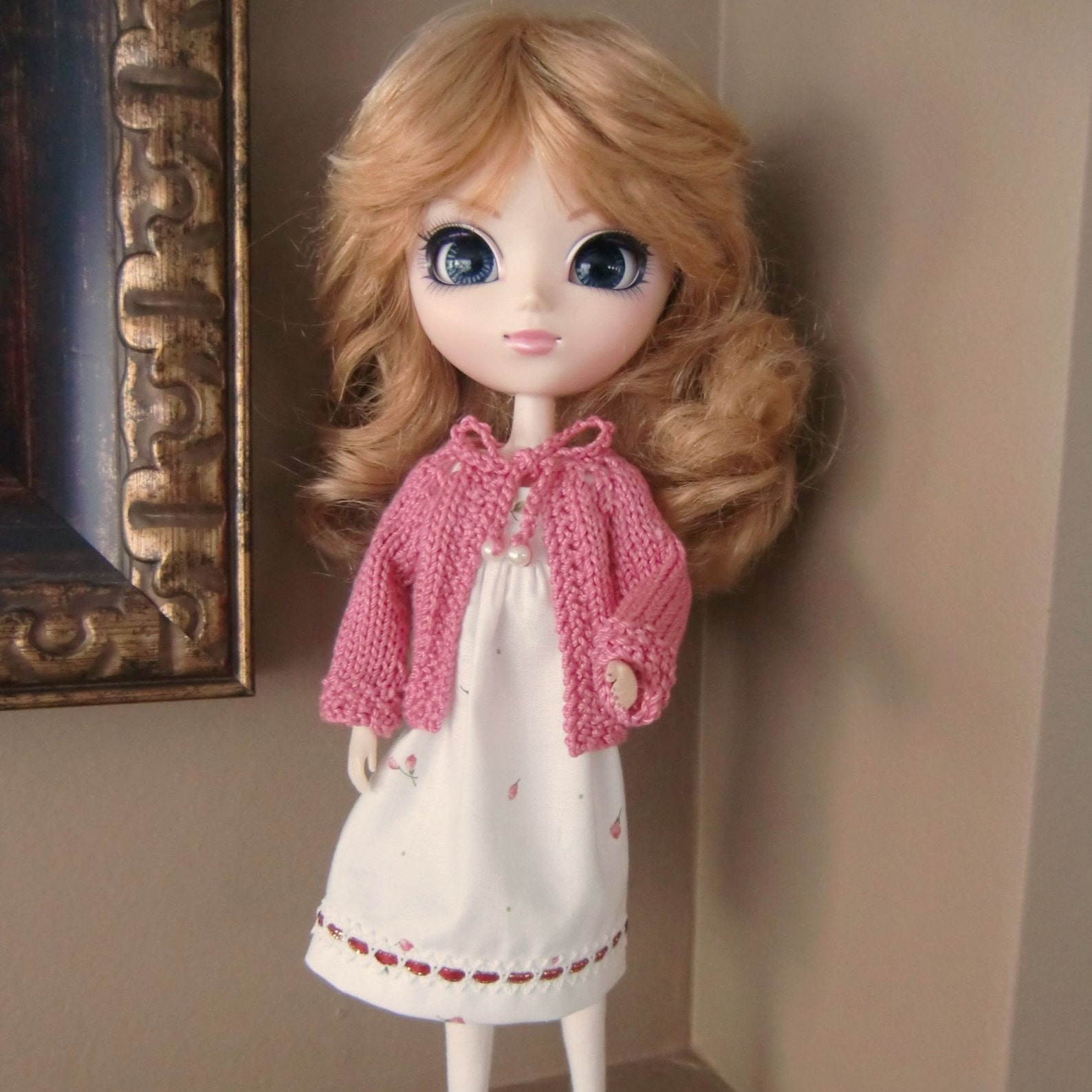 Pullip Pattern Instant Download PDF Cardigan Knitting Pattern for Pullip and Blythe - Etsy