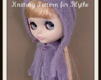 Instant Download PDF Knitting Pattern for Cardigan and Sweater for Blythe