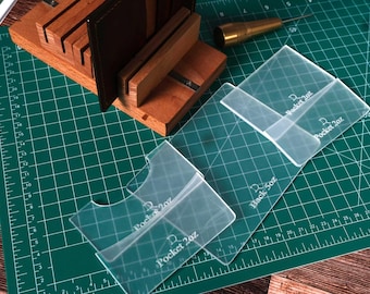 Rowan Minimalist Wallet Template | Laser Cut Acrylic, Leather Pattern (Digital Download) V2.1
