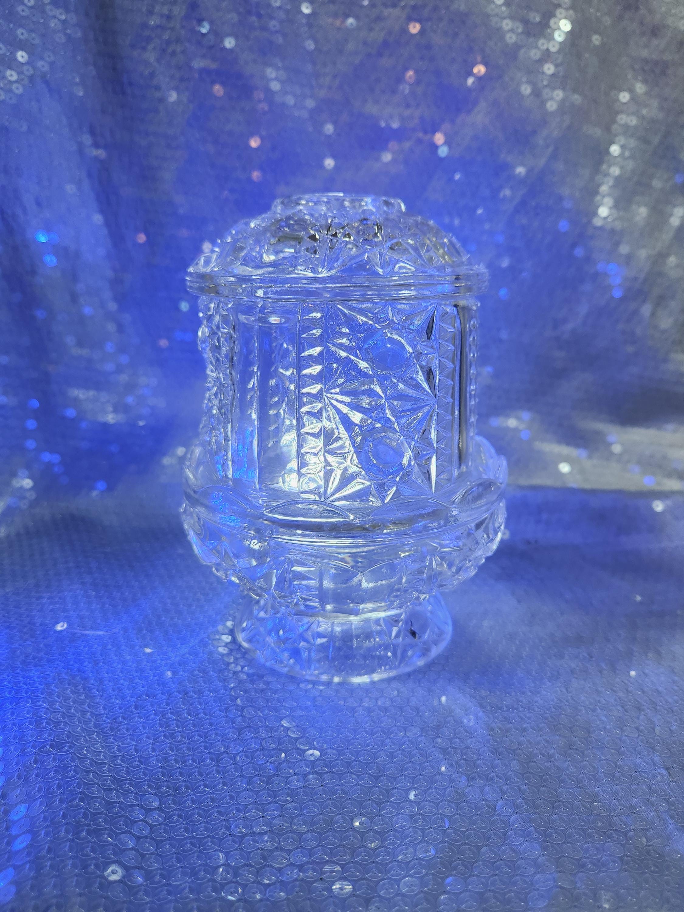 Fairy Lamp Indiana Glass Clear - Etsy