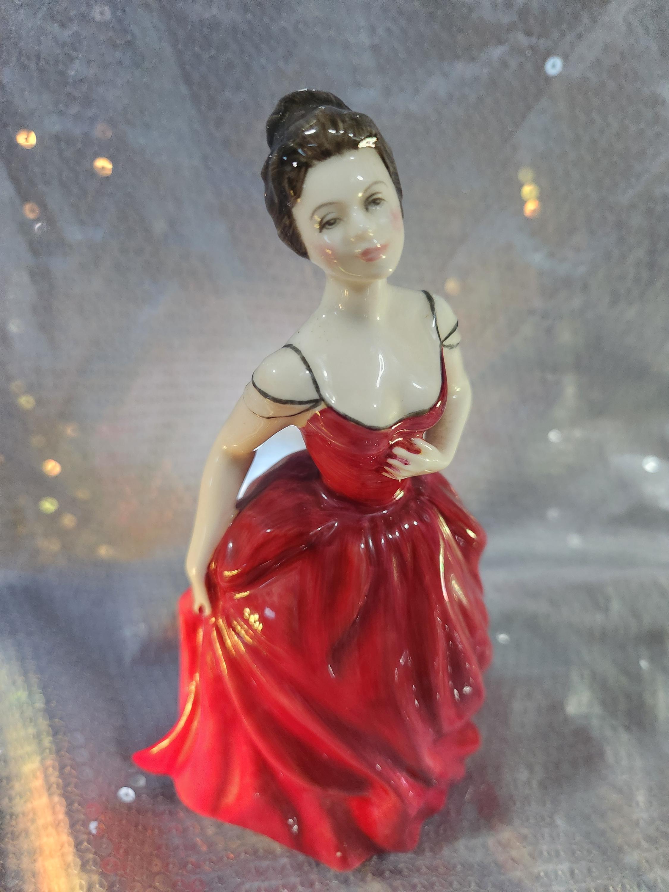 Royal Doulton Lady Red Dress - Etsy
