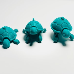 Articulated Turtle Keychain