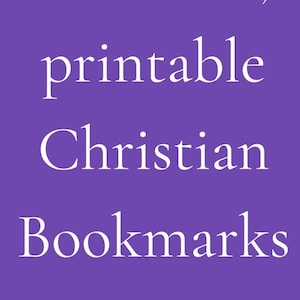 15 druckbare Bibel-Vers-Lesezeichen - Bunte Schrift-Lesezeichen PDF, Christian Digital Download