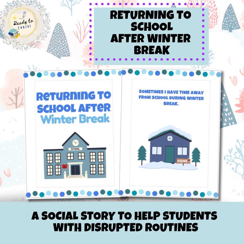 Emotional Regulation & School Routine Social Stories | Printable Bundle ...