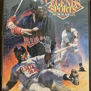 Legends Sports Memorabilia Magazine Vol 6 No 3 Mai_Juin 1993 avec Kirby Puckett Couverture 45. État neuf, scellé, cartes intactes.