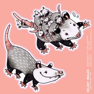 Possum Sticker Sheet