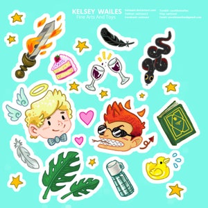 Good Omens Sticker Sheet