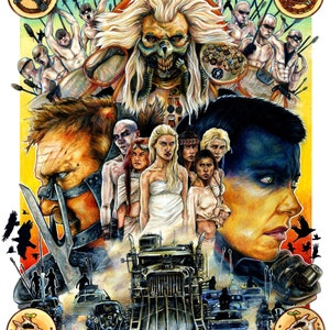 Mad Max Fury Road Posterdruck