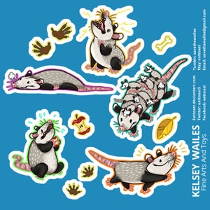 Possums Sticker Sheet