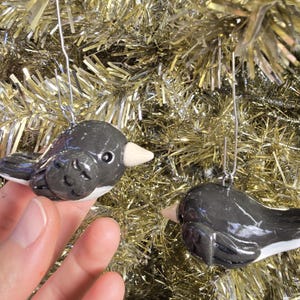 Junco Christmas Ornament