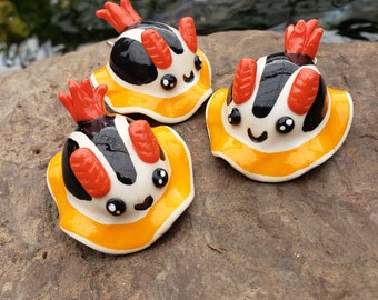 Nudibranch Sea Slug Christmas Ornament Chromodoris colemani