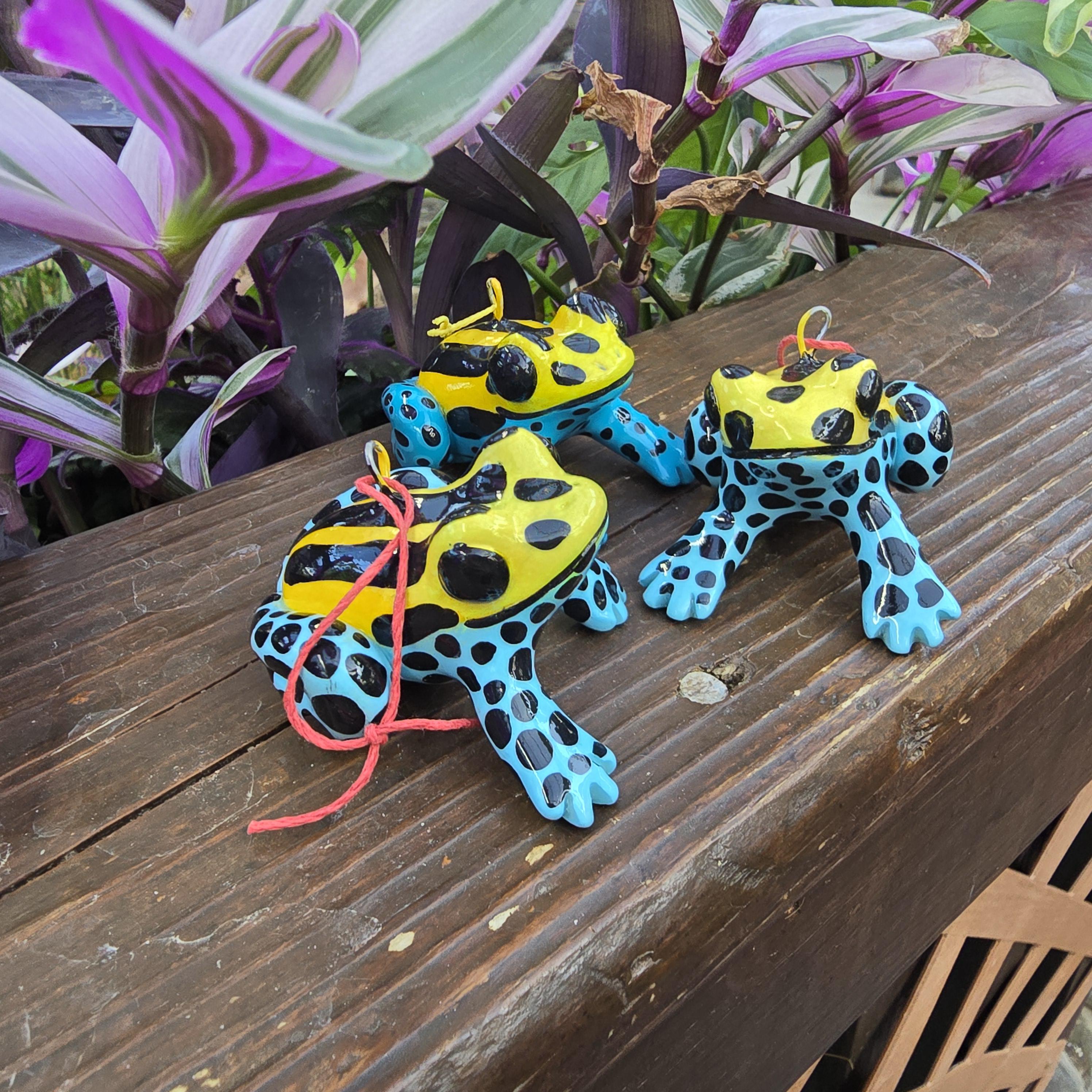 D. Lamasi Poison Dart Frog Ornament - Etsy