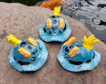 Nudibranch Sea Slug Christmas Ornament Chromodoris dianae