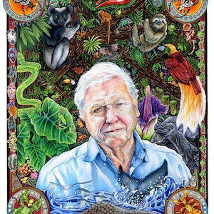 Impresión de carteles de David Attenborough