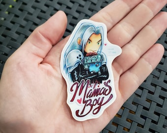 Sephiroth Mama's Boy Sticker