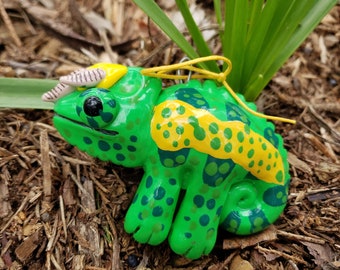 Jackson's Chameleon kerst ornament