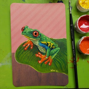 Frogust 8/3: Red Eyed Tree Frog