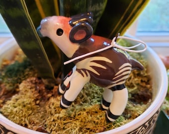 Okapi Christmas Ornament