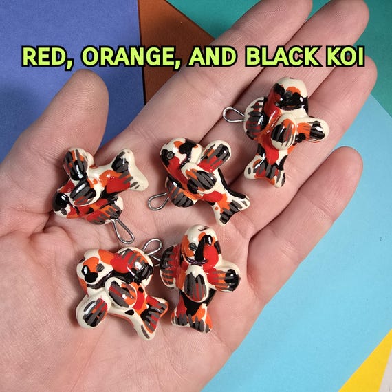 Koi Charms! - Etsy