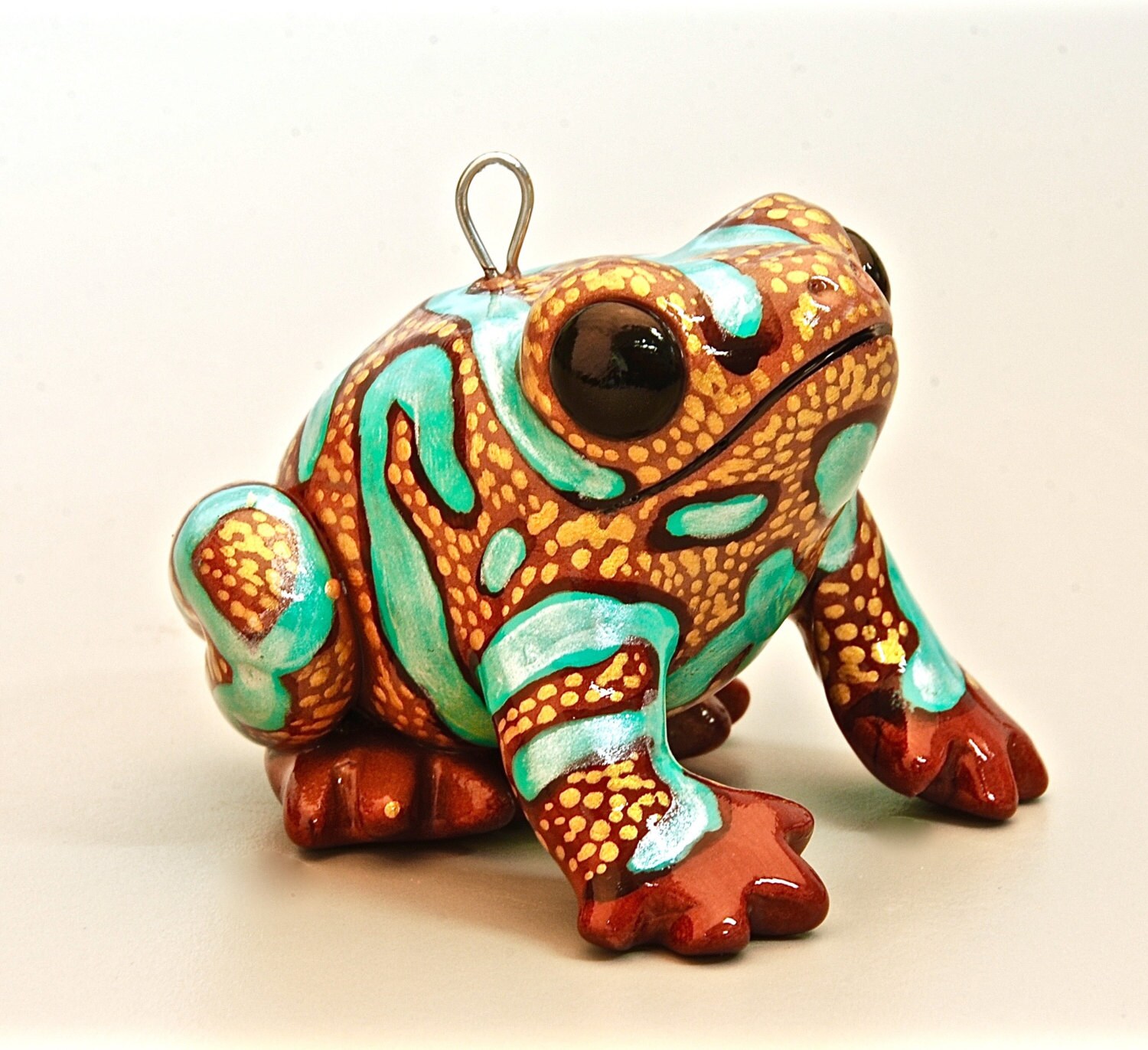 Highland Bronze Poison Dart Frog Ornament - Etsy