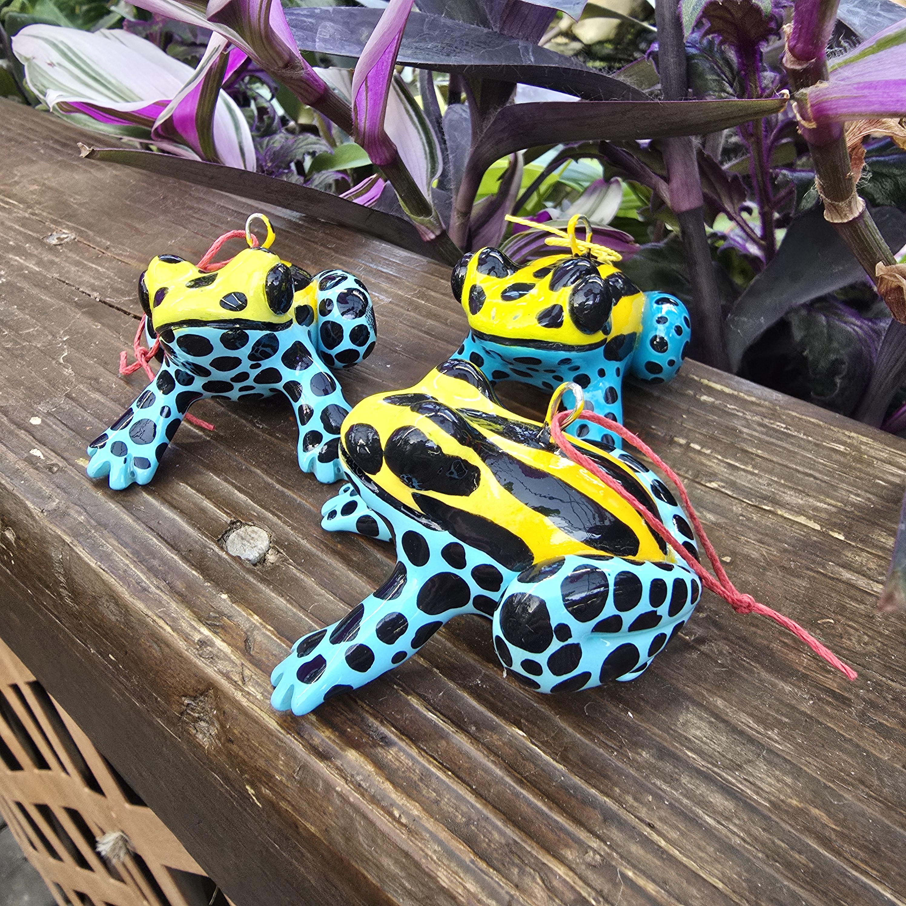 D. Lamasi Poison Dart Frog Ornament - Etsy