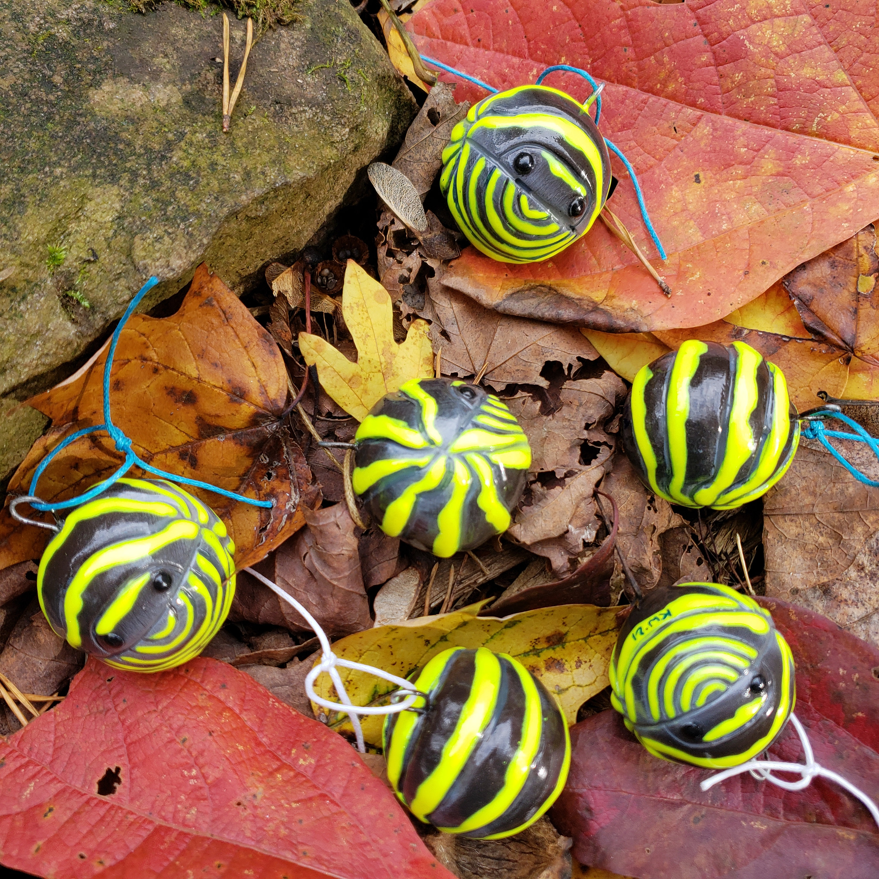 Yellow Zebra Isopod A. Maculatum Isopod Ornament - Etsy